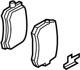 Brake Pads Rear 7N0-698-451-A - View 5