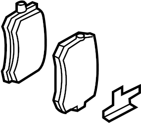 Brake Pads Rear 7N0-698-451-A