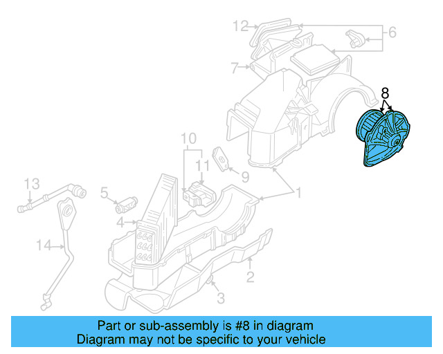 Blower Motor 701-819-021-B - View 22