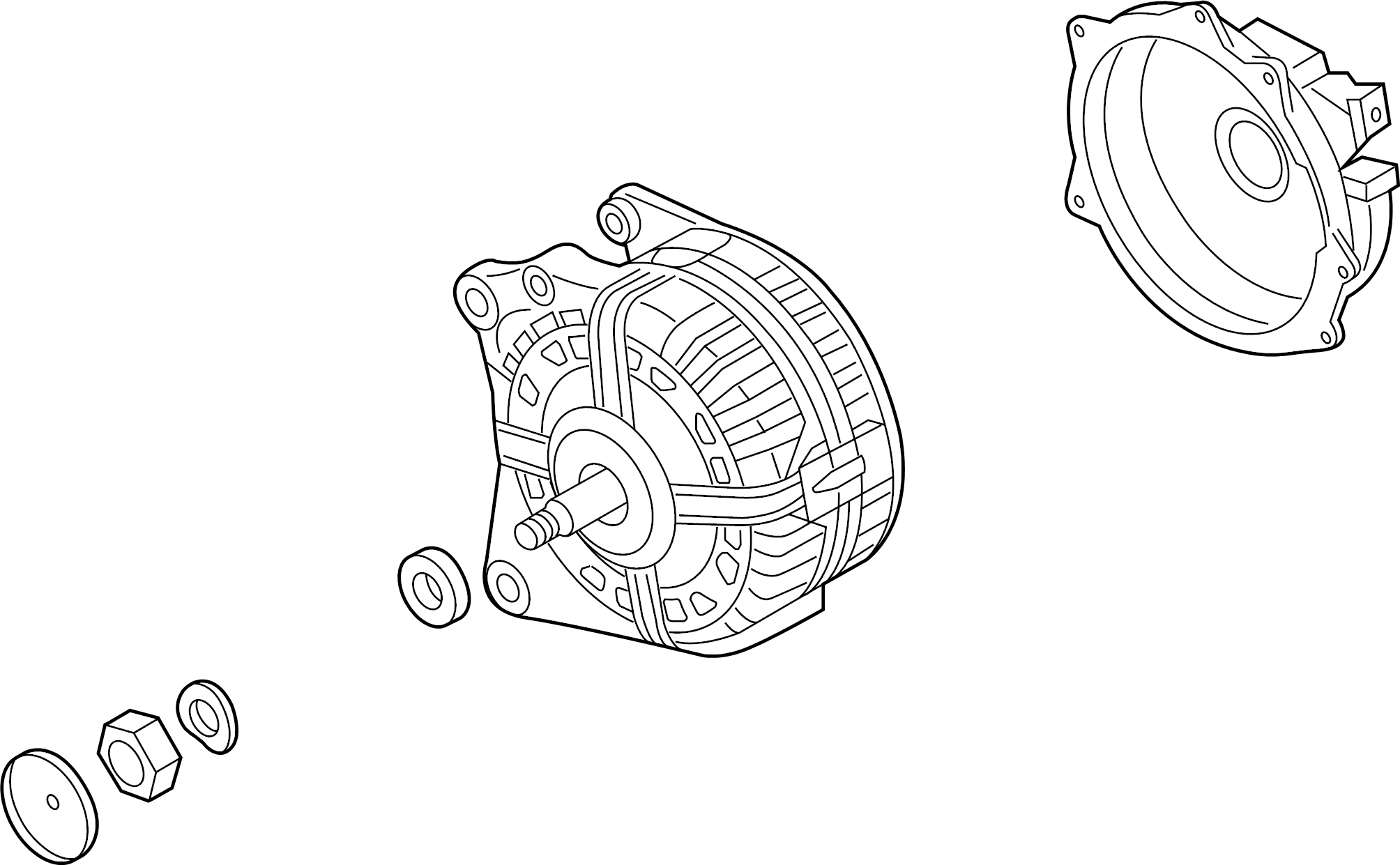 Alternator 04E-903-024-T - View 3