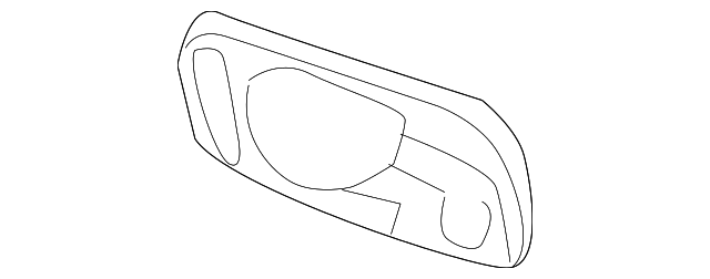 Handle, Outside Packing 1C0-837-211-A - View 3