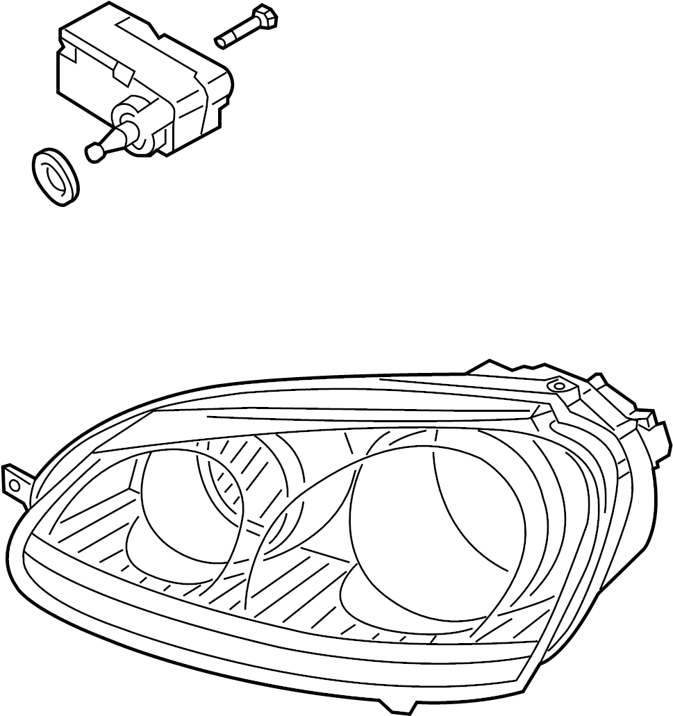 Headlamp Assembly 1K6-941-005-S