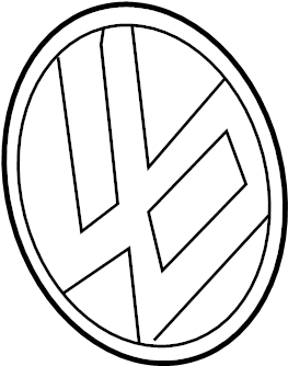 Emblem 5G0-853-601-2ZZ - View 6