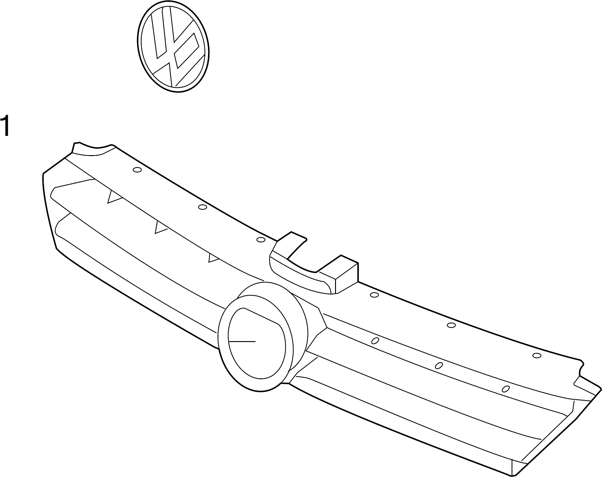 Emblem 5G0-853-601-2ZZ - View 5