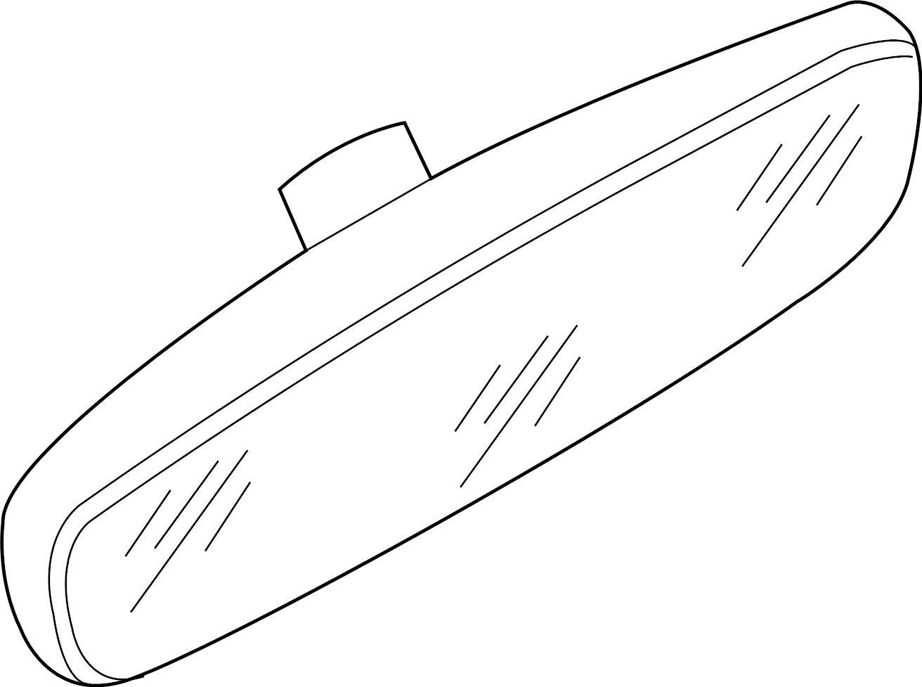 Mirror Inside 3C0-857-511-J-9B9 - View 6