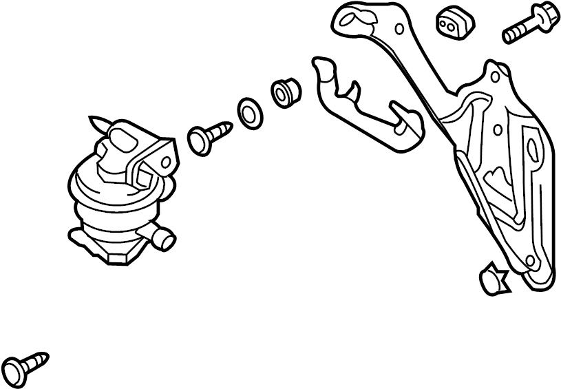 Evaporative Emissions System Leak Detection Pump 1K0-906-201-D - View 26