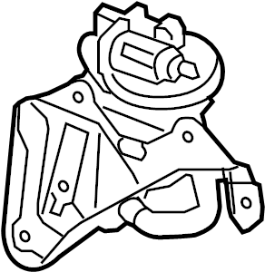 Evaporative Emissions System Leak Detection Pump 1K0-906-201-D - View 21
