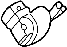 Turbocharger Boost Solenoid 06A-906-283-E - View 2