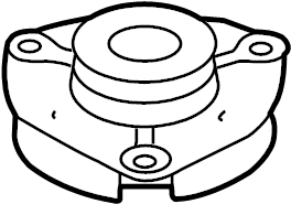 Strut Mount 1K0-412-331-B - View 5