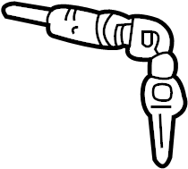 Ignition Lock Cylinder 107-905-855-CH - View 7