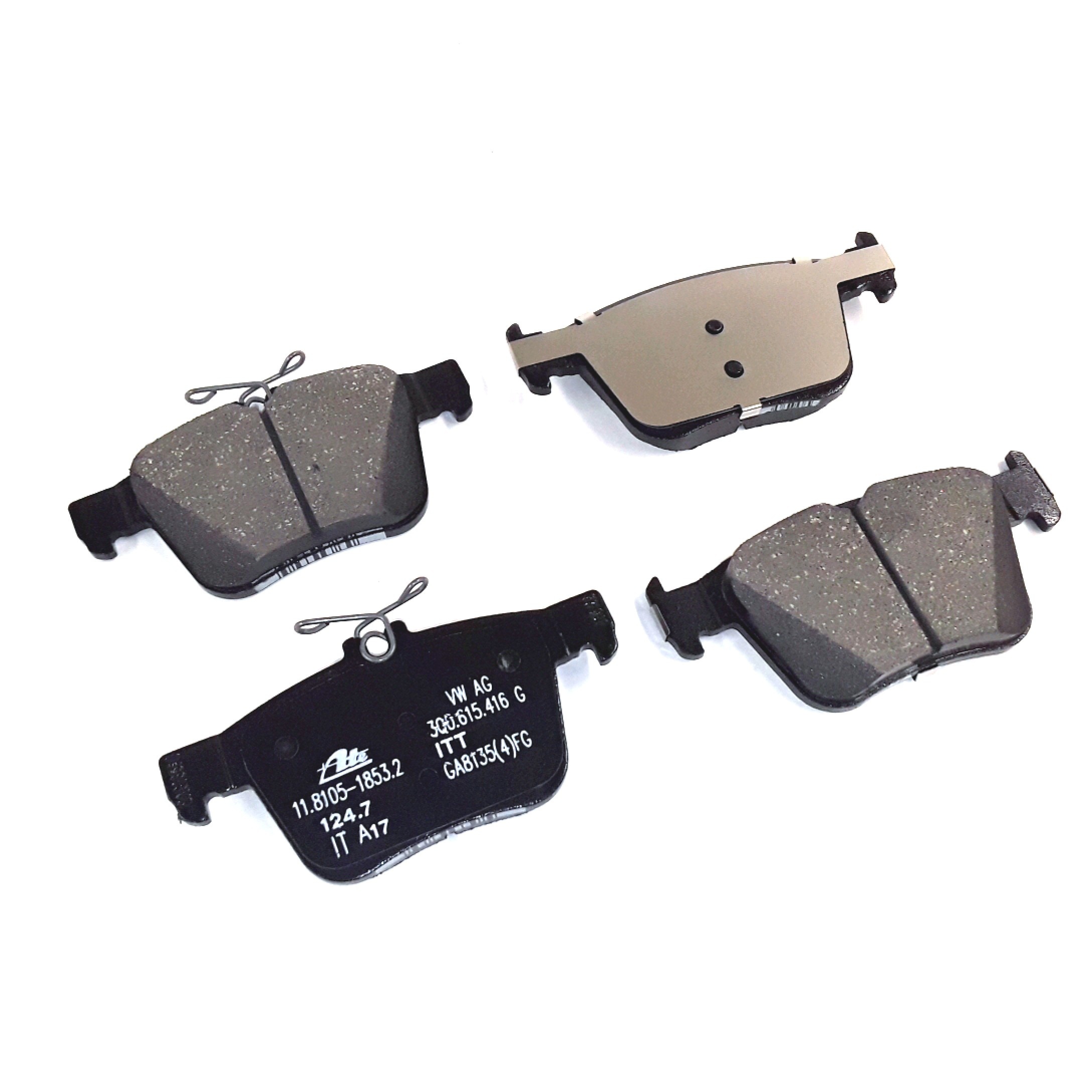 Disc Brake Pad Set Rear 3QF-698-451