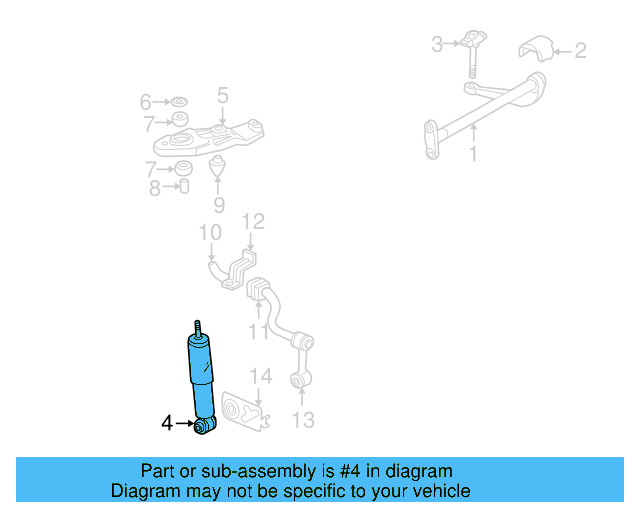 Shock Absorber 7D0-413-031-C