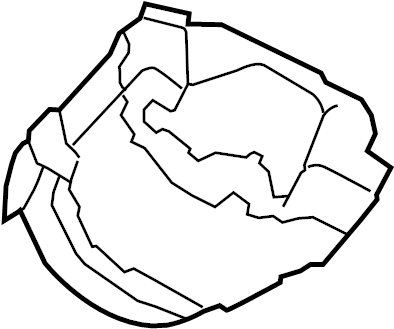 Headlamp Housing 1C0-941-054 - View 3