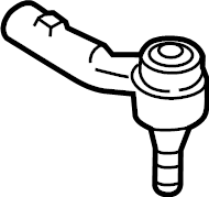 Outer Tie Rod 1K0-423-811-J - View 3