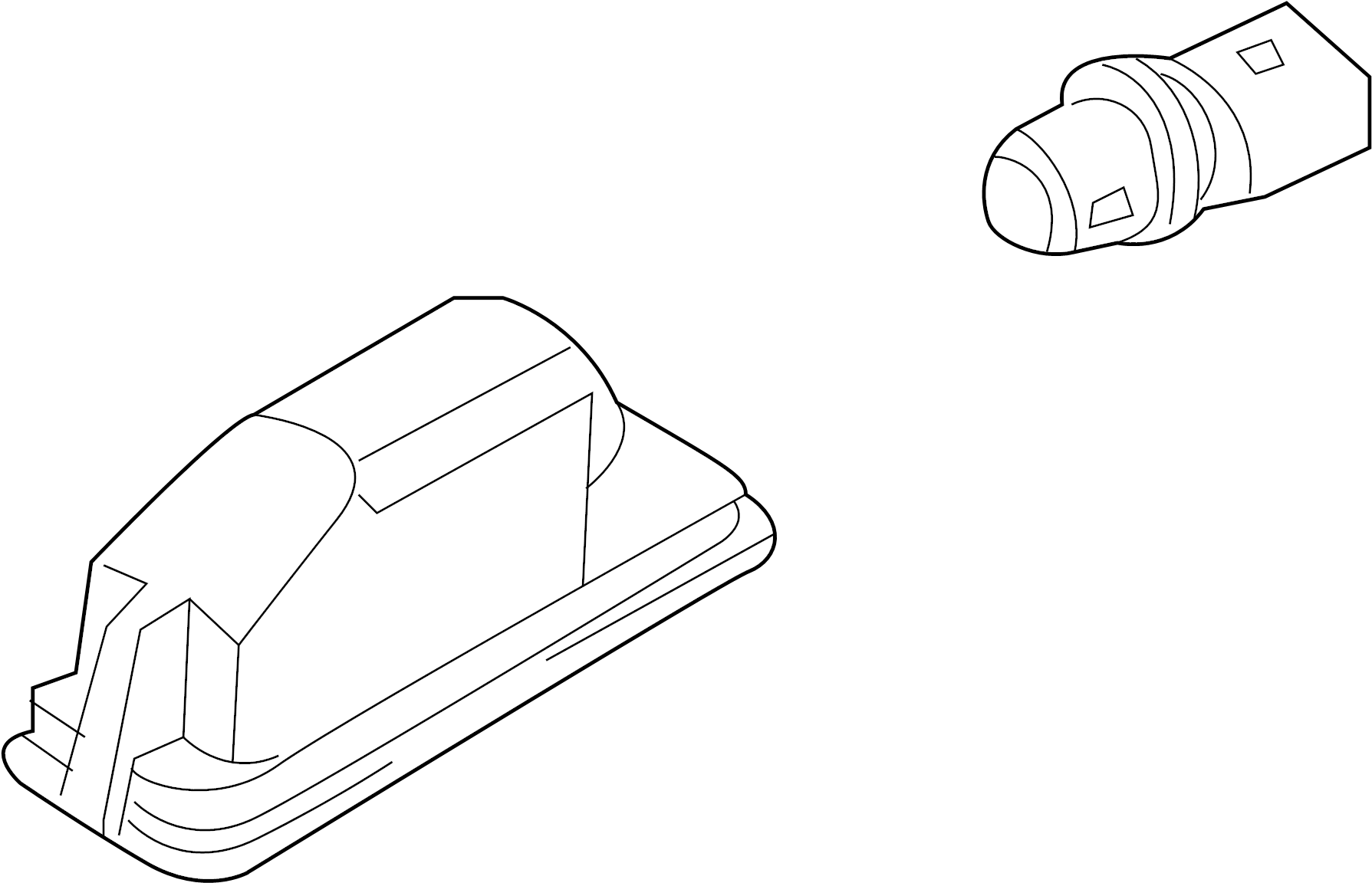 License Lamp 1K8-943-021 - View 14