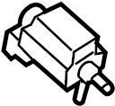 Vapor Canister Purge Solenoid 037-906-283-C - View 3