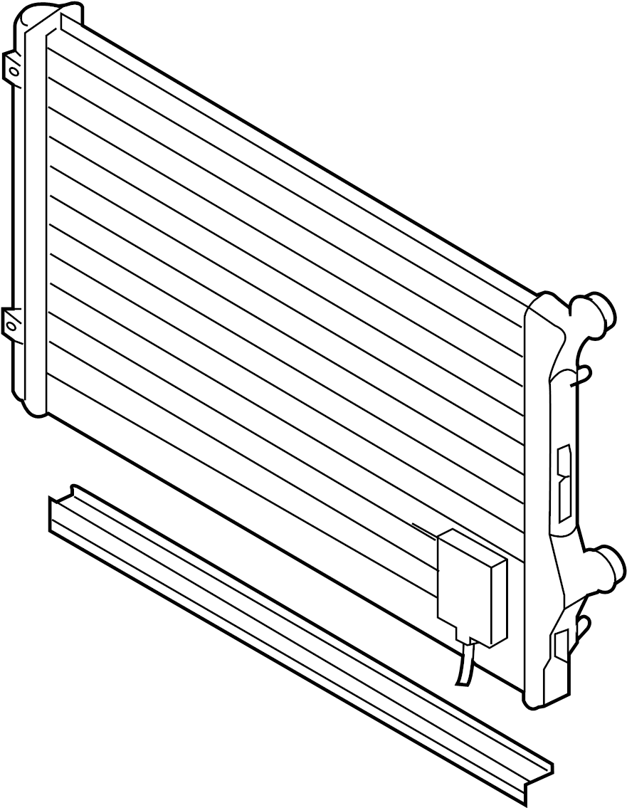 Radiator 1K0-198-251-CS - View 3
