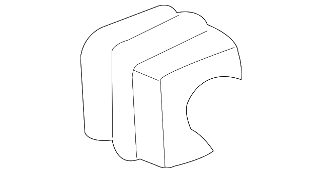 Stabilizer Bar Bushing 7D1-411-041 - View 3