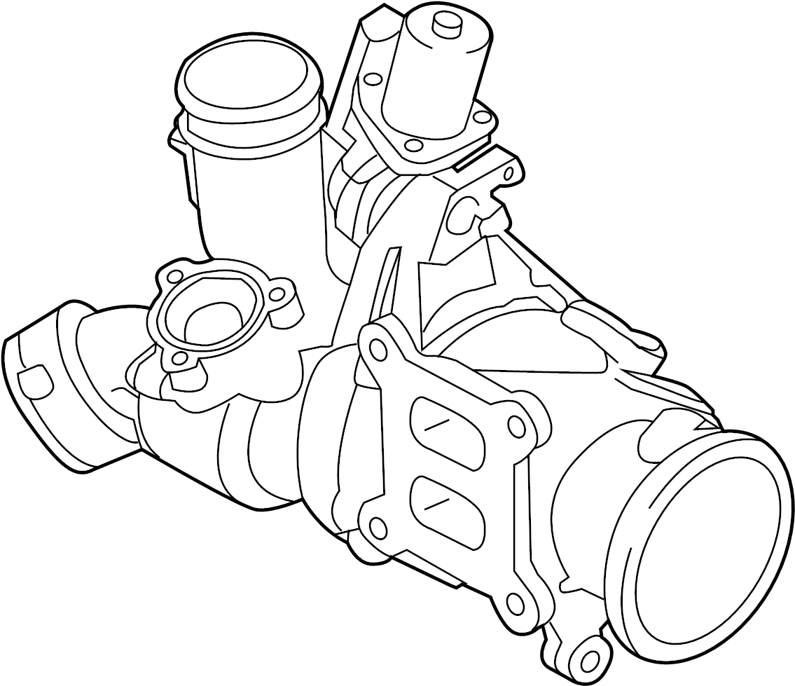 Exhaust Manifold 06K-145-721-P - View 3