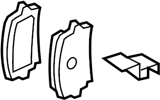 Brake Pads Rear 1K0-698-451-K - View 3