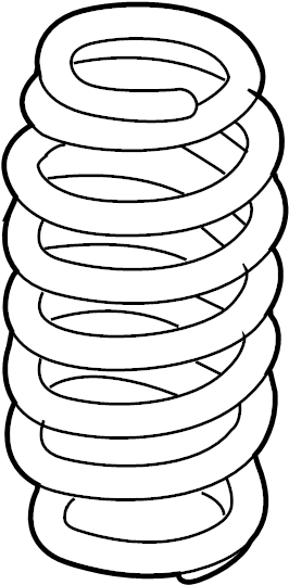 Coil Spring 1K0-511-115-BF - View 2