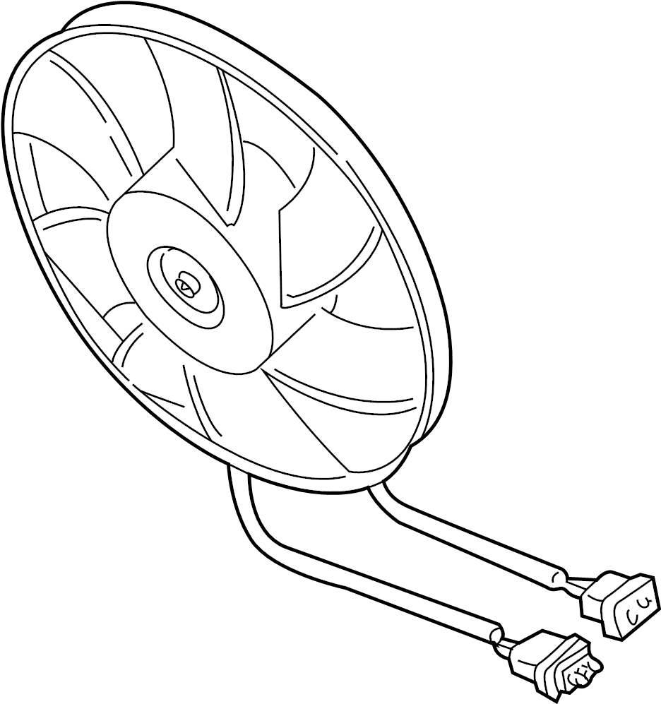 Fan Assembly 1C0-959-455-C - View 5