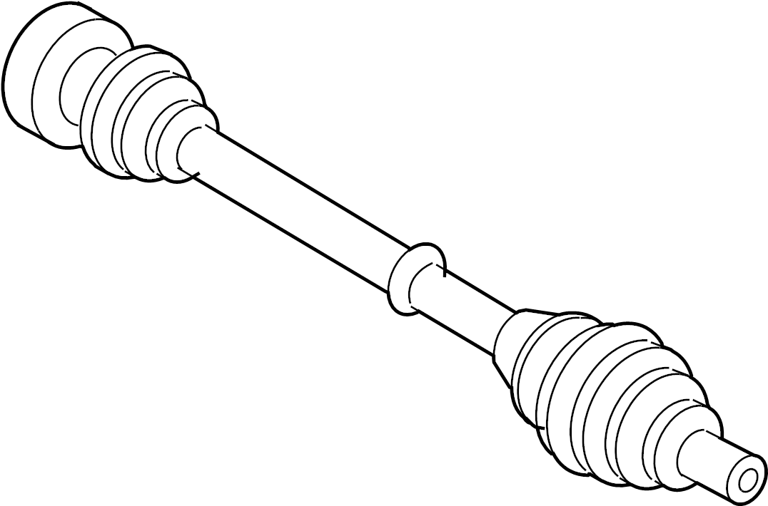 Axle Assembly 3C0-407-271-AJ