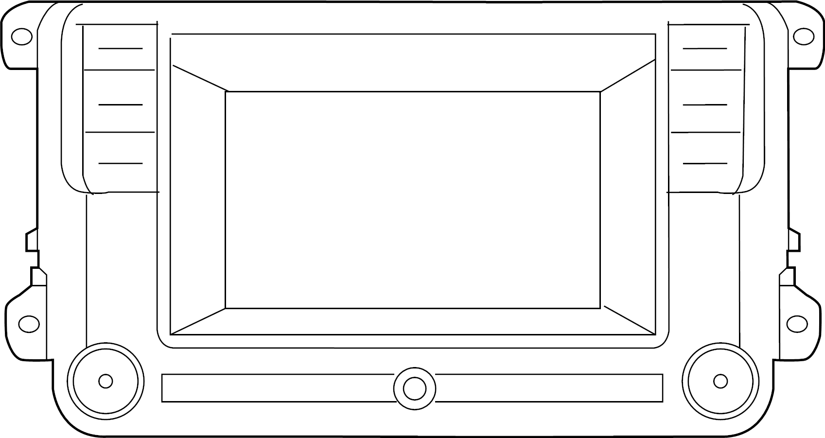 AM/FM CD 5C0-035-684-C - View 6