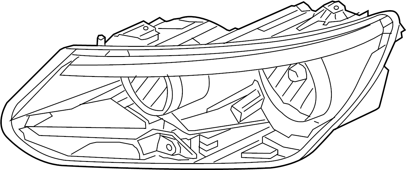 Headlamp Assembly 5N0-941-006-C - View 2