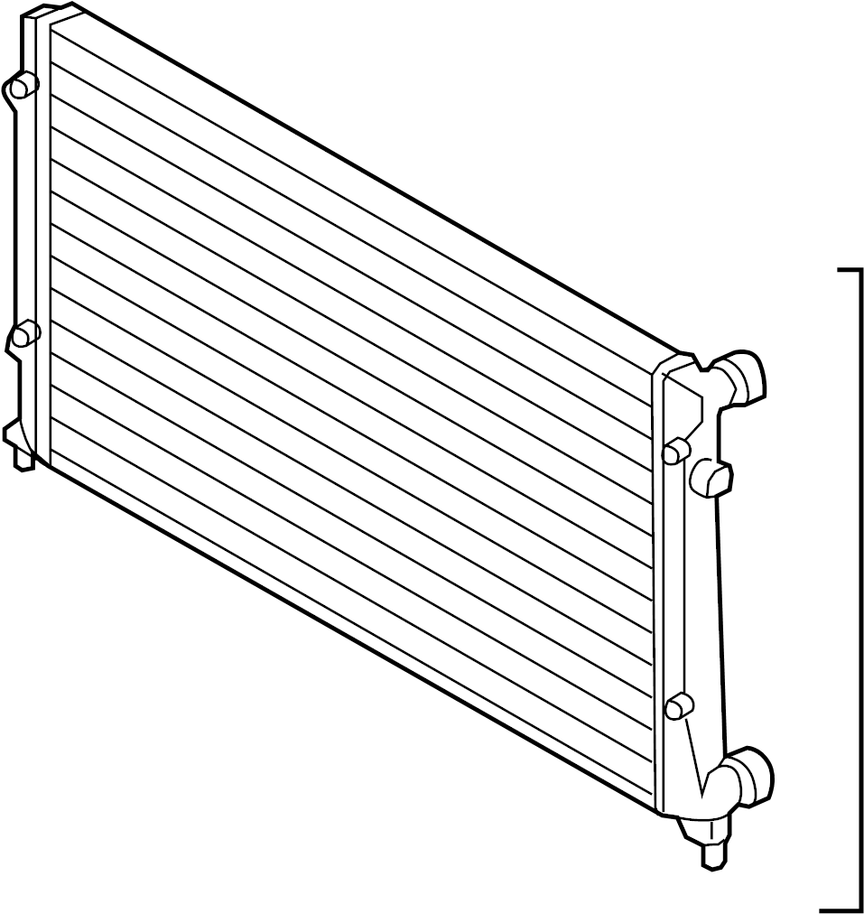 Radiator Assembly 1K0-198-251