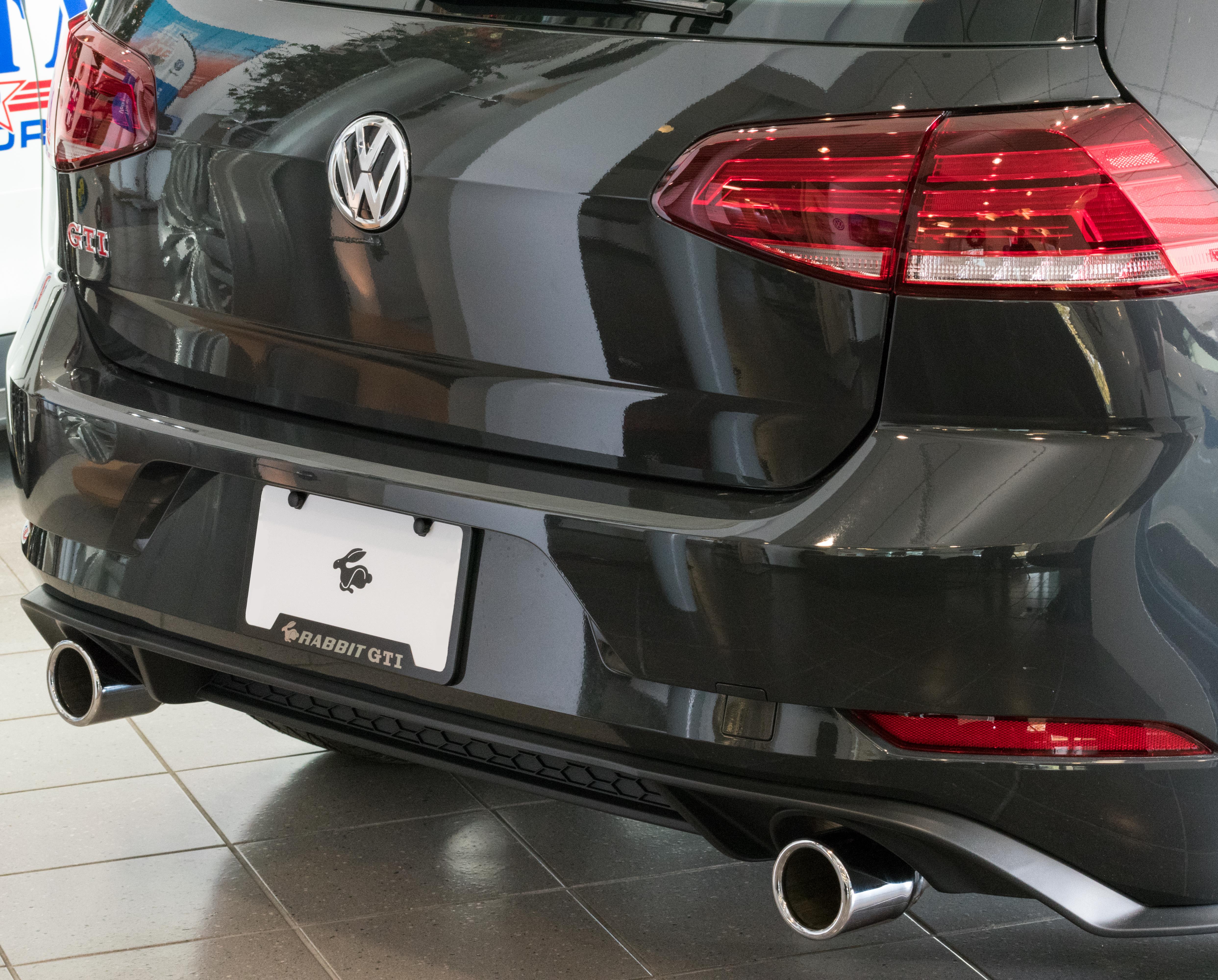 Rabbit Gti License Plate Frame Kit 5G0-087-700 - View 5