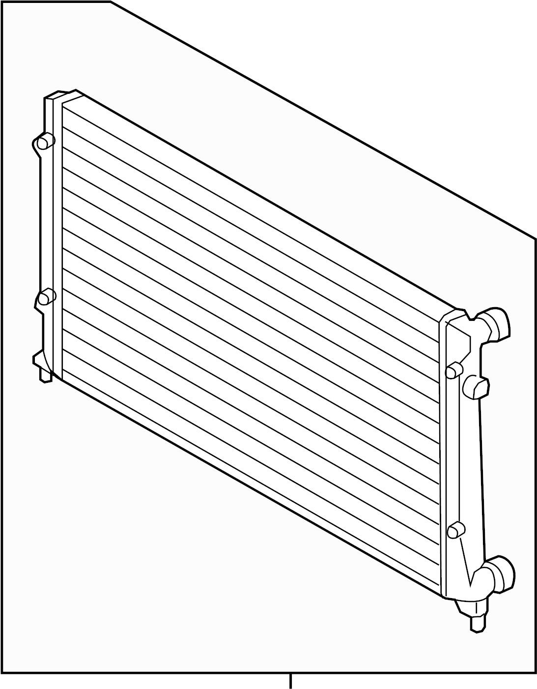 Radiator 1K0-121-251-AB - View 6
