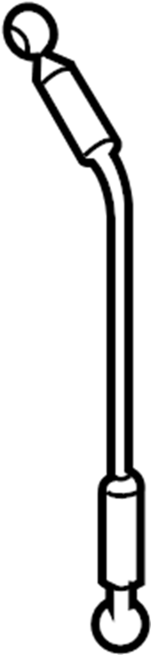 Convertible Top Push Rod 1Y0-871-301