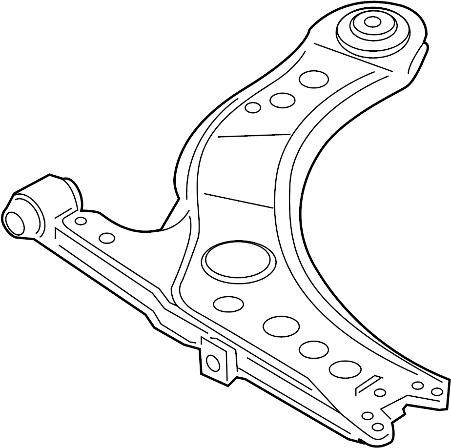 Lower Control Arm 5C0-407-151-D - View 3
