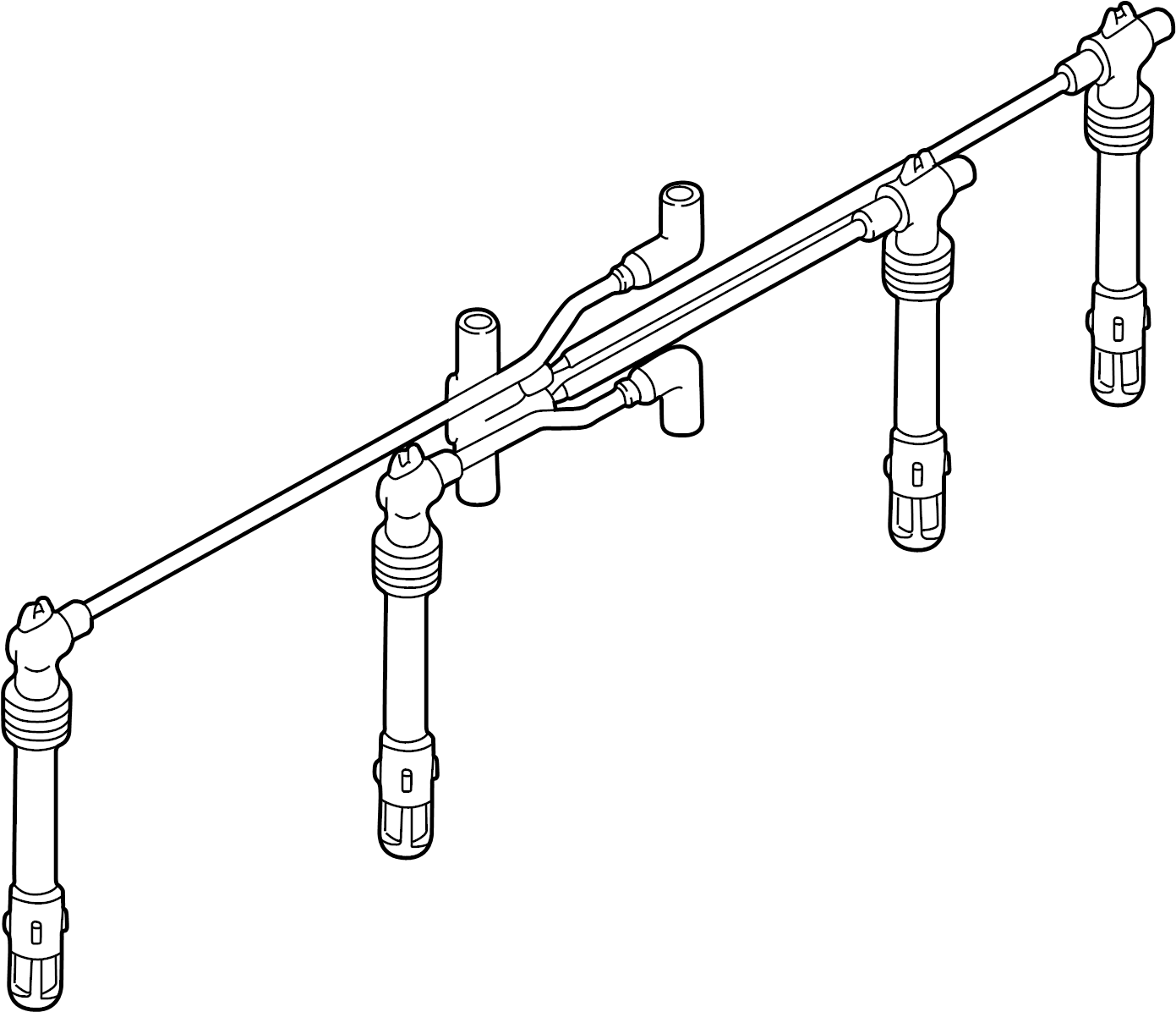 Spark Plug Wire 06A-905-430-AE - View 4