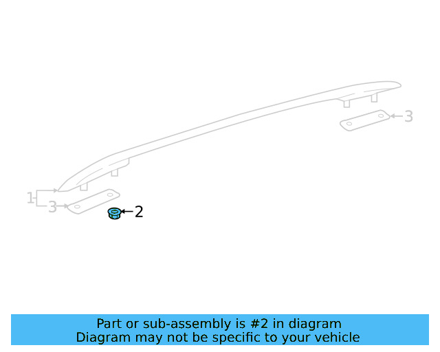Roof Rail Lock Nut N-107-370-01 - View 37