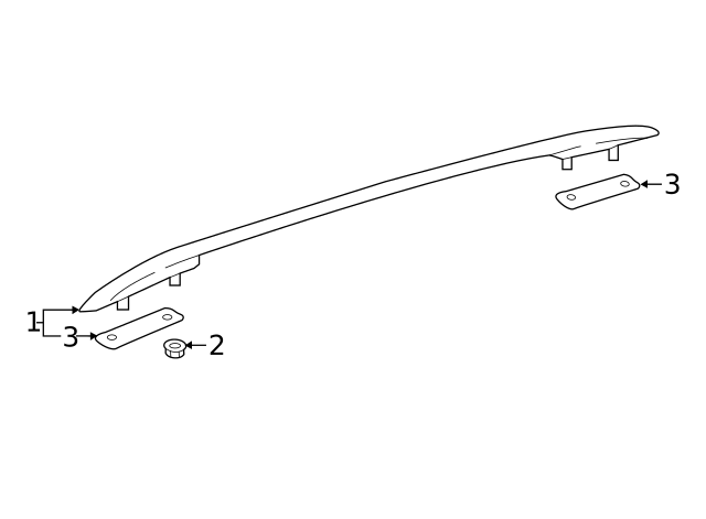 Rail 5NL-860-043-A-UBN