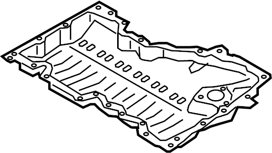 Oil Pan 04L-103-602-A - View 3
