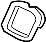 Mirror Inside Retainer Plate 3AA-845-543-B - View 2