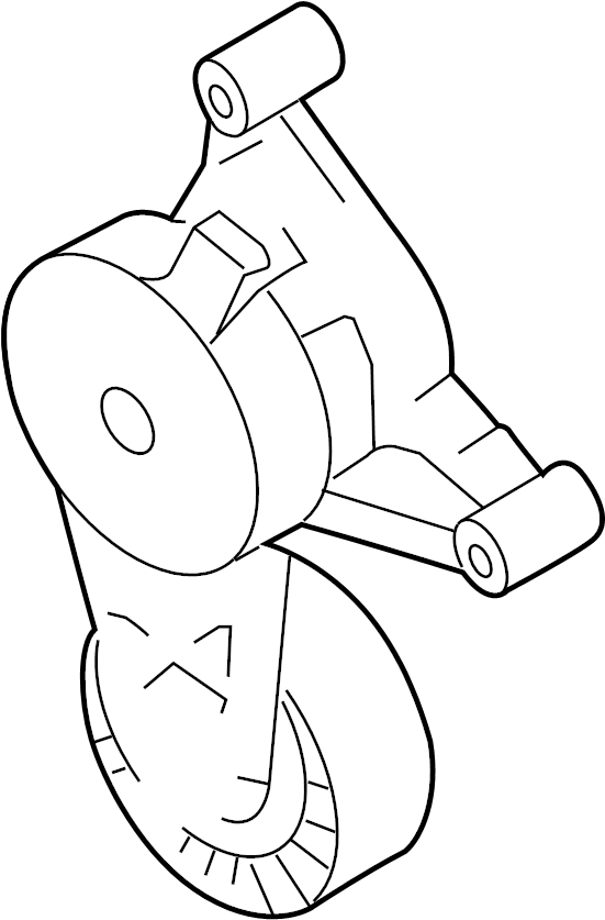 Accessory Drive Belt Tensioner Assembly 038-903-315-AN - View 5