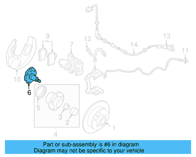 Spindle 1J0-501-117-B - View 14
