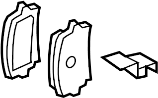 Brake Lining Rear 1K0-698-451-P - View 25