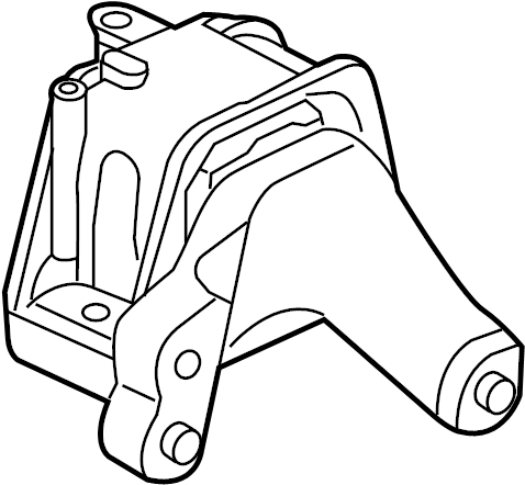 Mount 1J0-199-262-DA - View 2