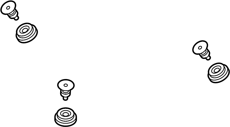 Windshield Wiper Linkage Hardware Kit 1T0-998-754