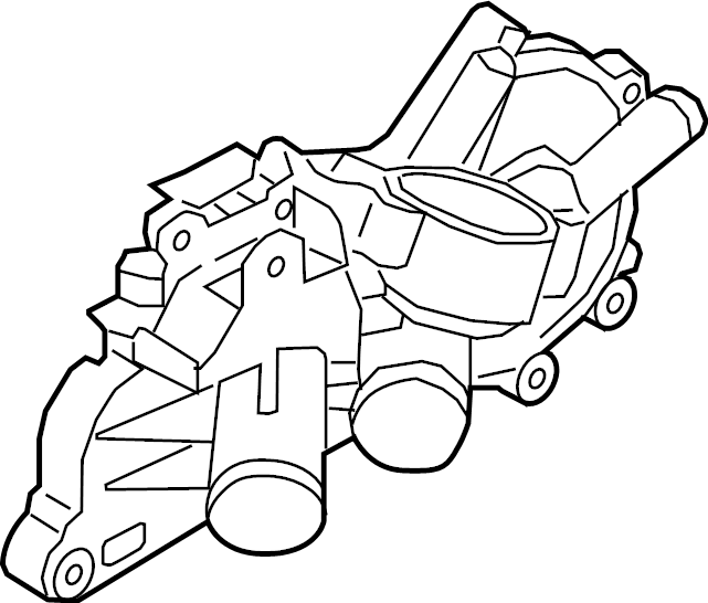 Thermostat Housing 04E-121-116-C - View 9