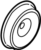 Front Dr Speaker 1J0-035-411-G - View 4