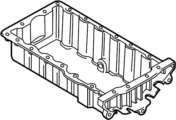 Engine Oil Pan 03G-103-603-AD - View 3