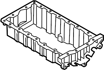 Engine Oil Pan 03G-103-603-AD - View 2