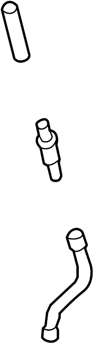 Water Hose 1K0-121-063-J - View 2