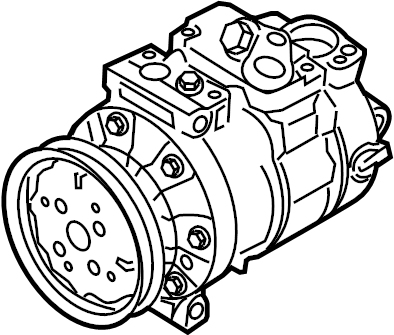 A/C Compressor 1K0-820-808-A - View 5